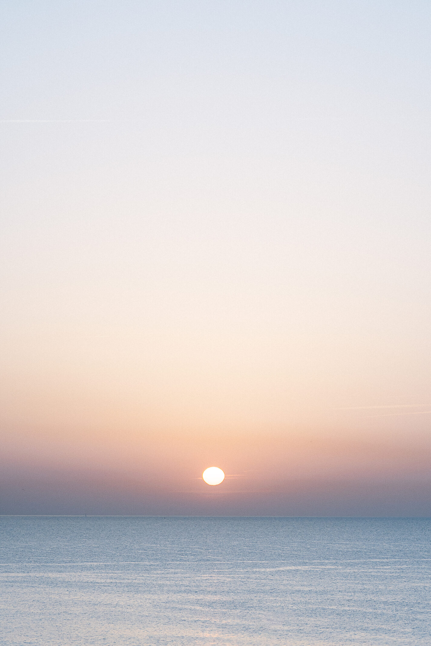 Couché de soleil Méditerranée