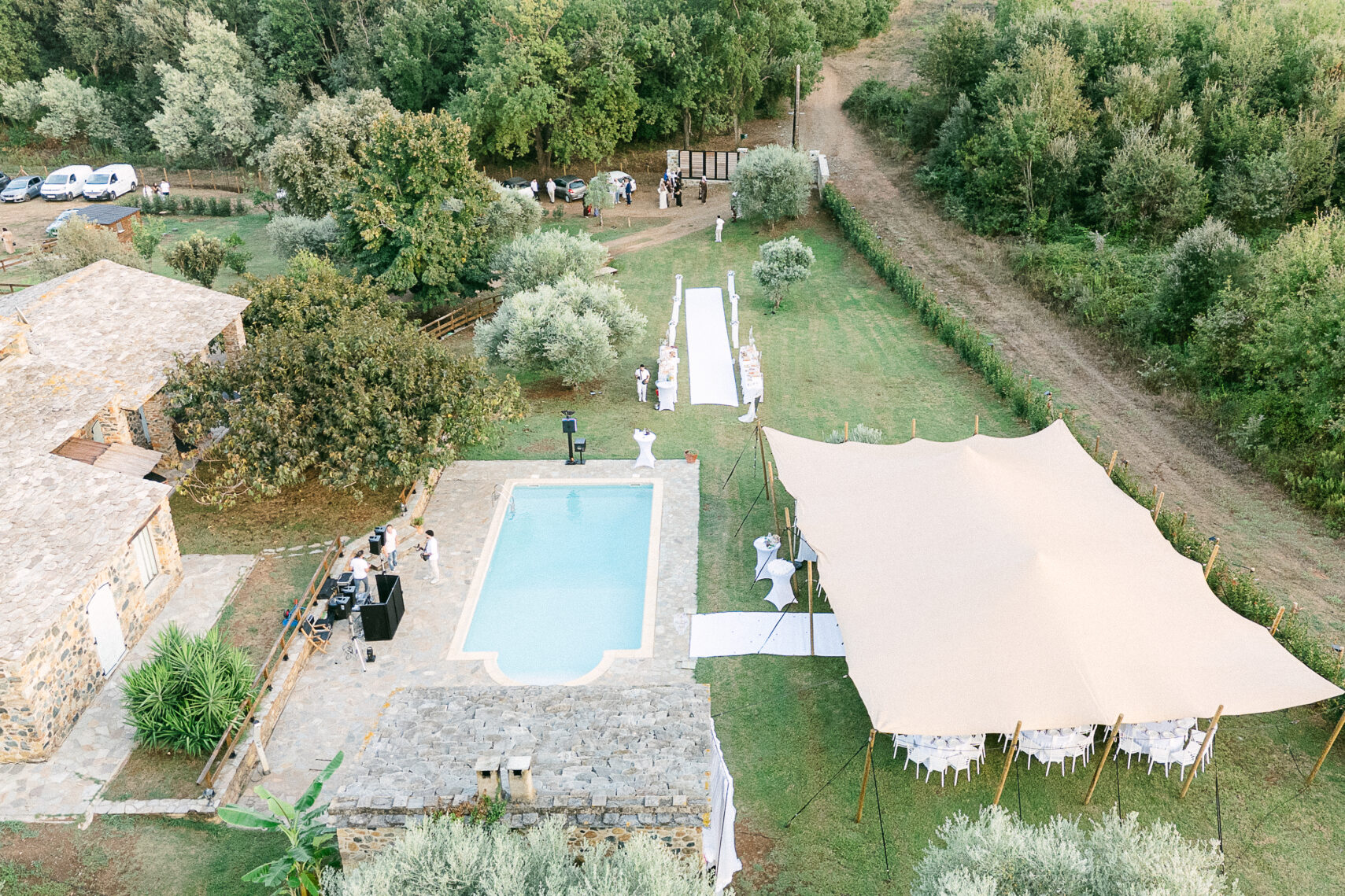 Domaine de mariages en Corse - domaine l'Alivetu